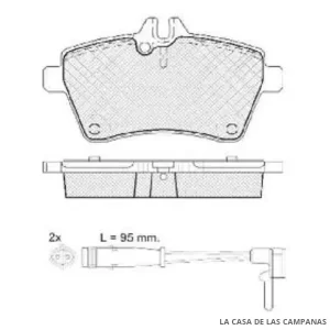 078-181678 PASTILLA DE FRENO