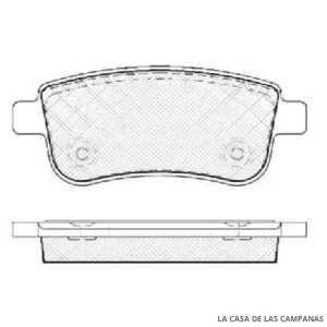 078-181904 PASTILLA DE FRENO