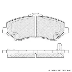 078-181908 PASTILLA DE FRENO