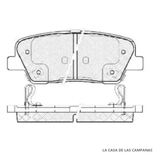 078-181954 PASTILLA DE FRENO