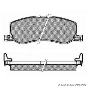 078-190001 PASTILLA DE FRENO