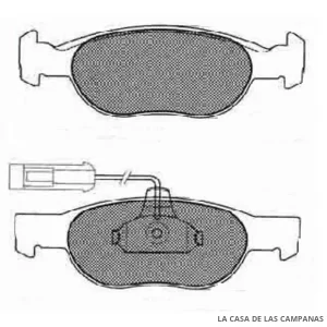 078-190123 PASTILLA DE FRENO