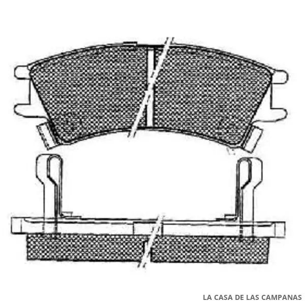 078-190268 PASTILLA DE FRENO