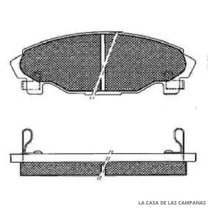 078-190340 PASTILLA DE FRENO