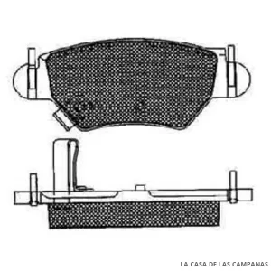 078-190363 PASTILLA DE FRENO
