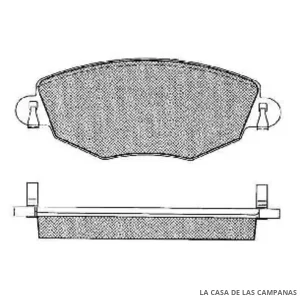 078-190380 PASTILLA DE FRENO