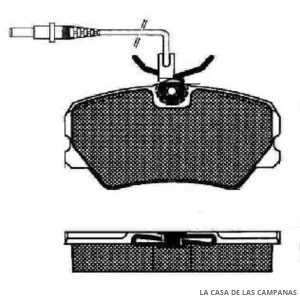 078-190996 PASTILLA DE FRENO