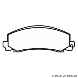 078-3039 PASTILLA DE FRENO