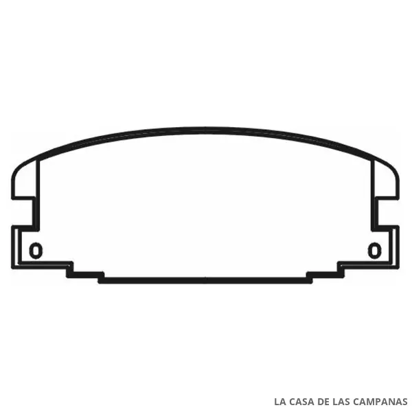 078-3057 PASTILLA DE FRENO