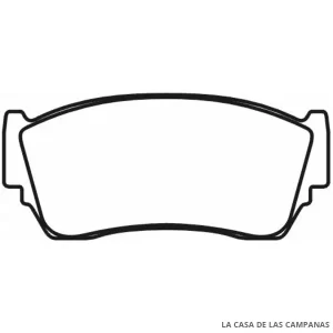 078-3077 PASTILLA DE FRENO