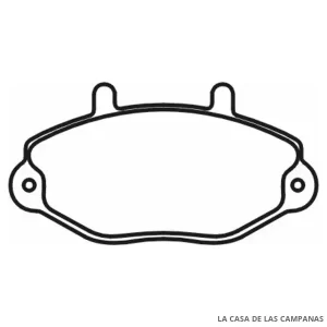 078-3080 PASTILLA DE FRENO