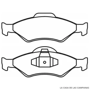 078-3107 PASTILLA DE FRENO