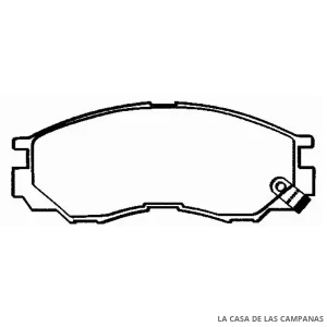 078-3126 PASTILLA DE FRENO