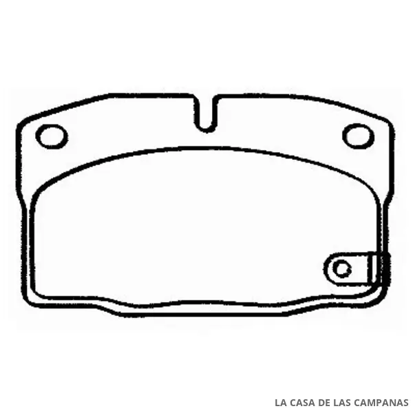 078-3131 PASTILLA DE FRENO