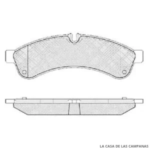 078-3217 PASTILLA DE FRENO