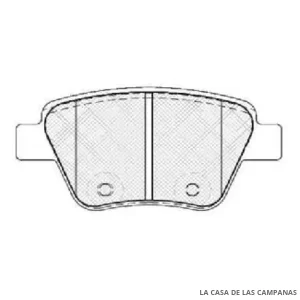 078-3243 PASTILLA DE FRENO