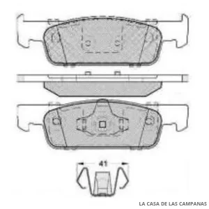 078-3245 PASTILLA DE FRENO
