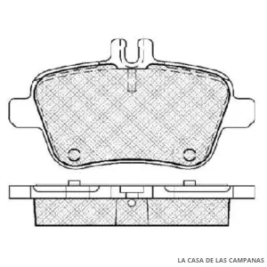 078-401121 PASTILLA DE FRENO