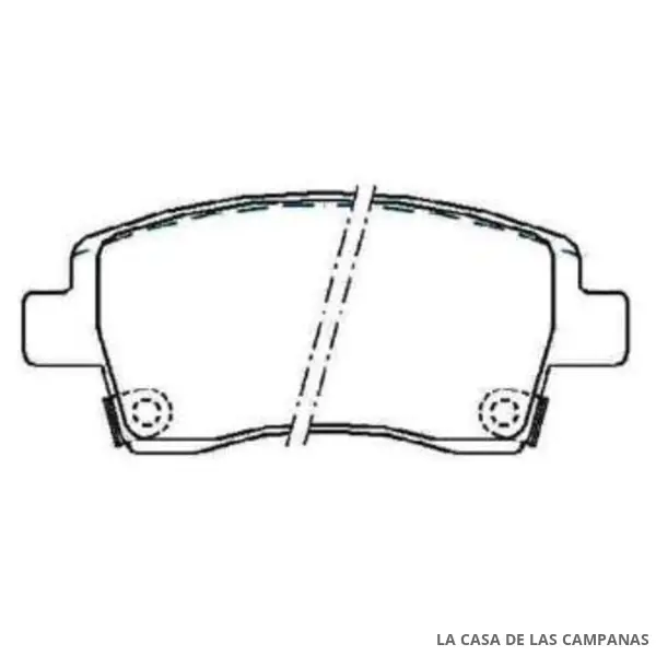 078-801109 PASTILLA DE FRENO