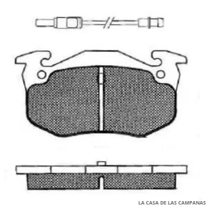 078-12085 PASTILLA DE FRENO