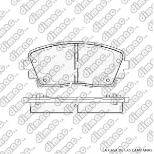 078-12488 PASTILLA DE FRENO