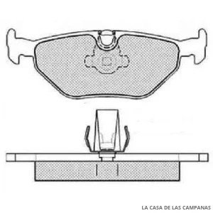 078-12526 PASTILLA DE FRENO