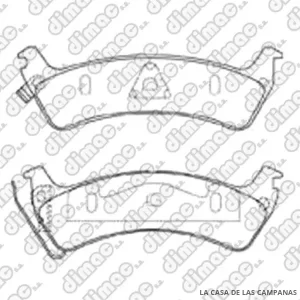 078-12666 PASTILLA DE FRENO