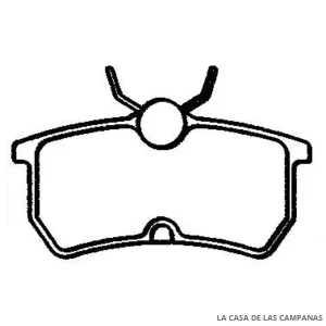 078-12770 PASTILLA DE FRENO
