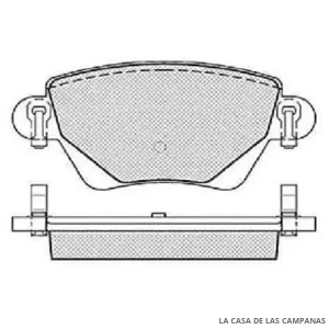 078-12795 PASTILLA DE FRENO
