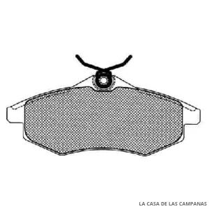 078-12848 PASTILLA DE FRENO