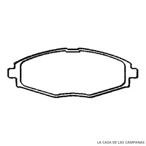 078-12913 PASTILLA DE FRENO