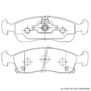 078-12925D PASTILLA DE FRENO