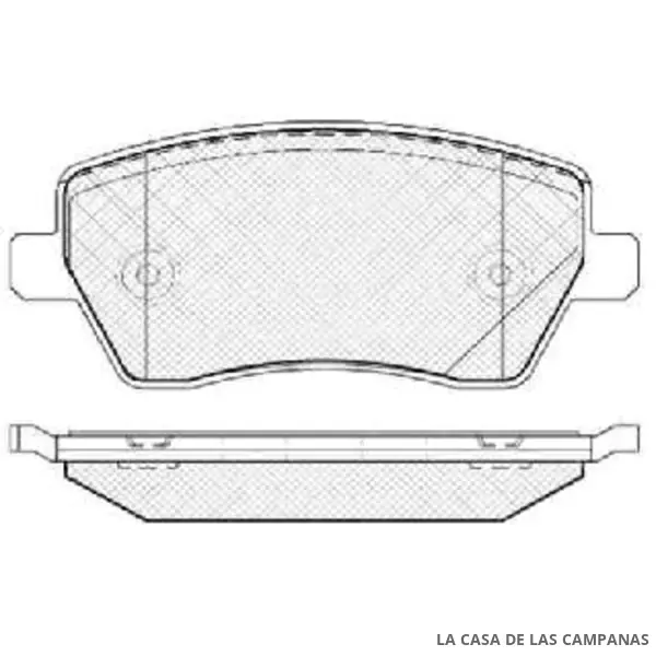 078-12935 PASTILLA DE FRENO