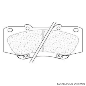 078-12949 PASTILLA DE FRENO