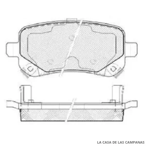 078-12963 PASTILLA DE FRENO