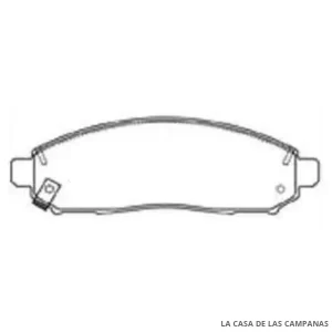 078-12977 PASTILLA DE FRENO