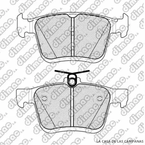 078-12981 PASTILLA DE FRENO