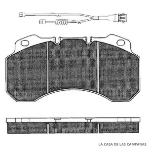 078-150245 PASTILLA DE FRENO