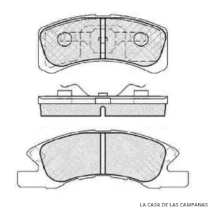 078-181701 PASTILLA DE FRENO