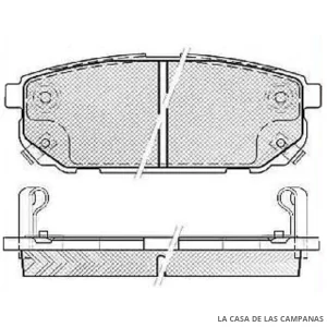 078-181720 PASTILLA DE FRENO