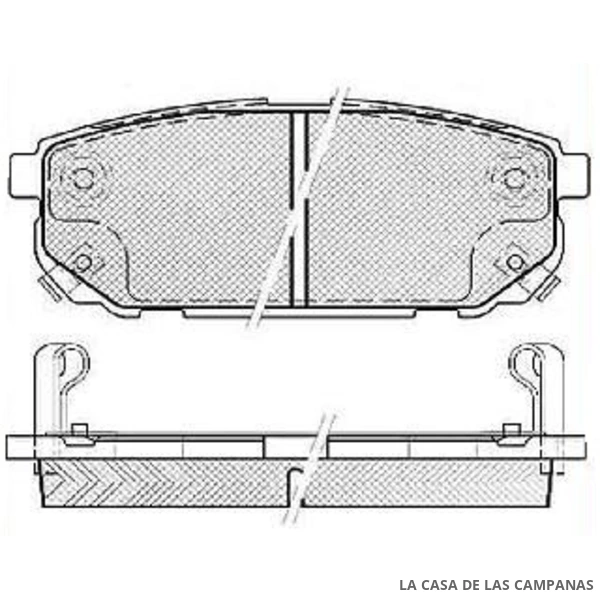 078-181720 PASTILLA DE FRENO
