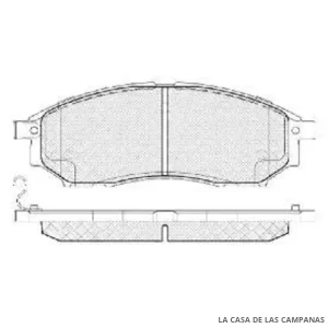 078-181876 PASTILLA DE FRENO