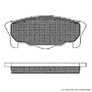 078-190341 PASTILLA DE FRENO