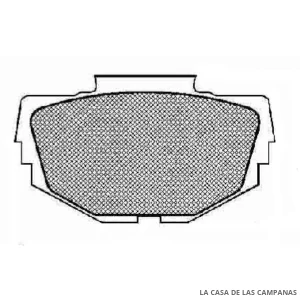078-3016 PASTILLA DE FRENO