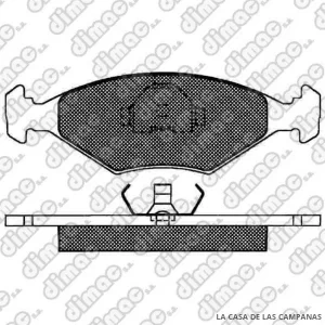 078-3023 PASTILLA DE FRENO