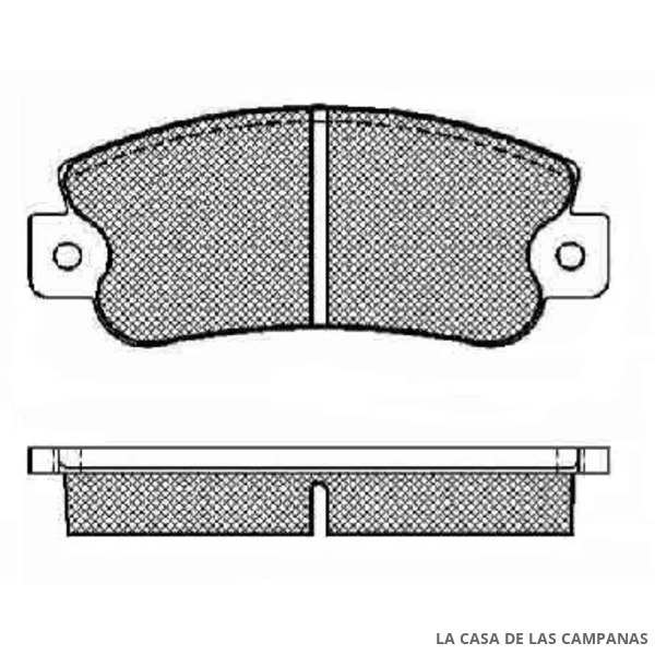 078-3035 PASTILLA DE FRENO