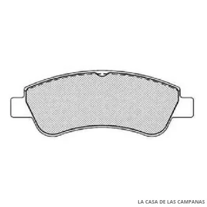 078-3127 PASTILLA DE FRENO