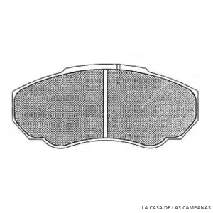 078-3156 PASTILLA DE FRENO