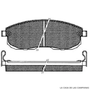 078-3251 PASTILLA DE FRENO