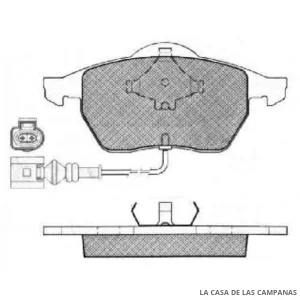 078-3252 PASTILLA DE FRENO